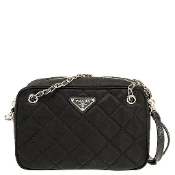 Black Nylon Crossbody Bag