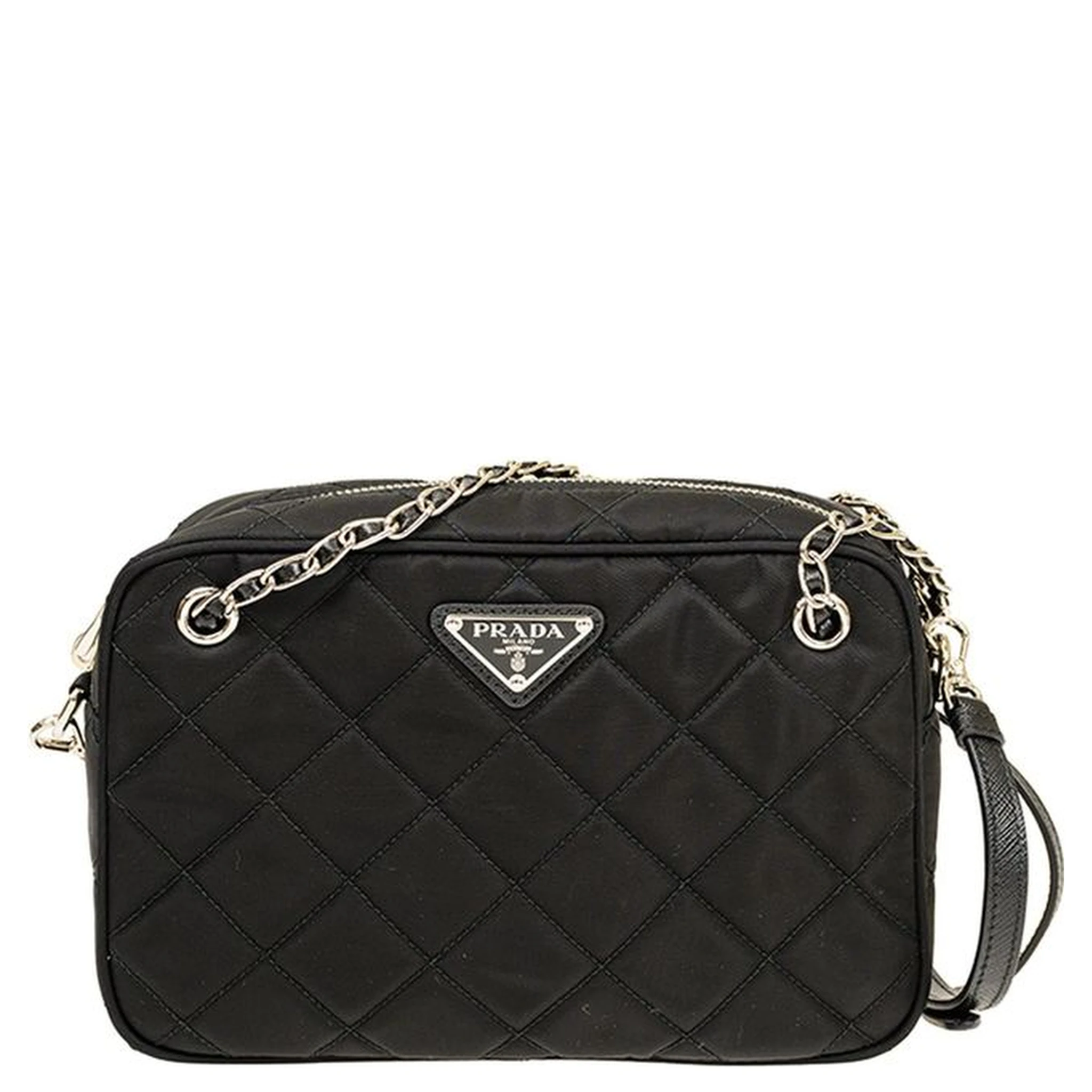Black Nylon Crossbody Bag