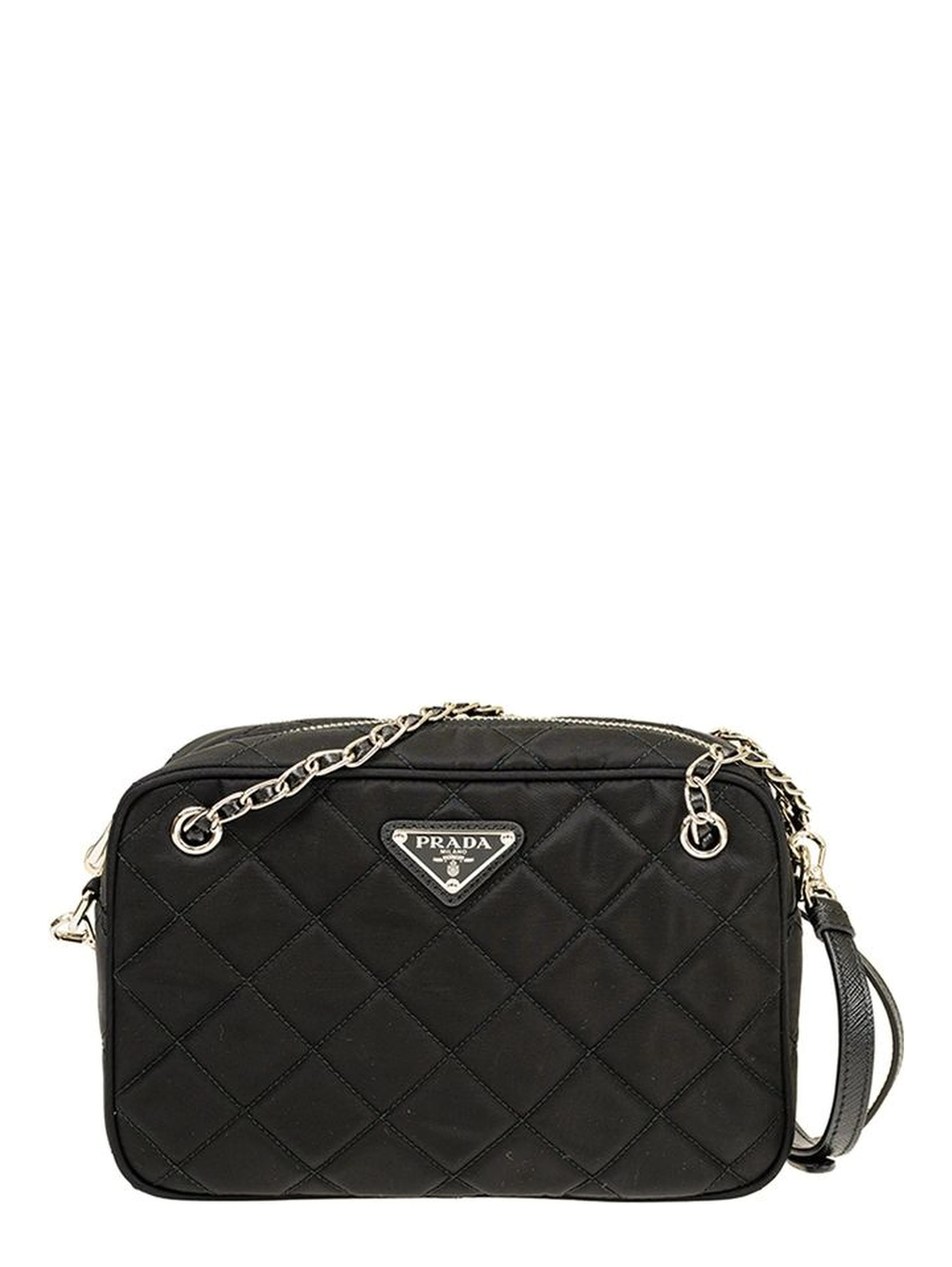 Black Nylon Crossbody Bag