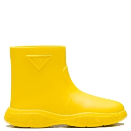 Bicolor Rubber Rain Boots