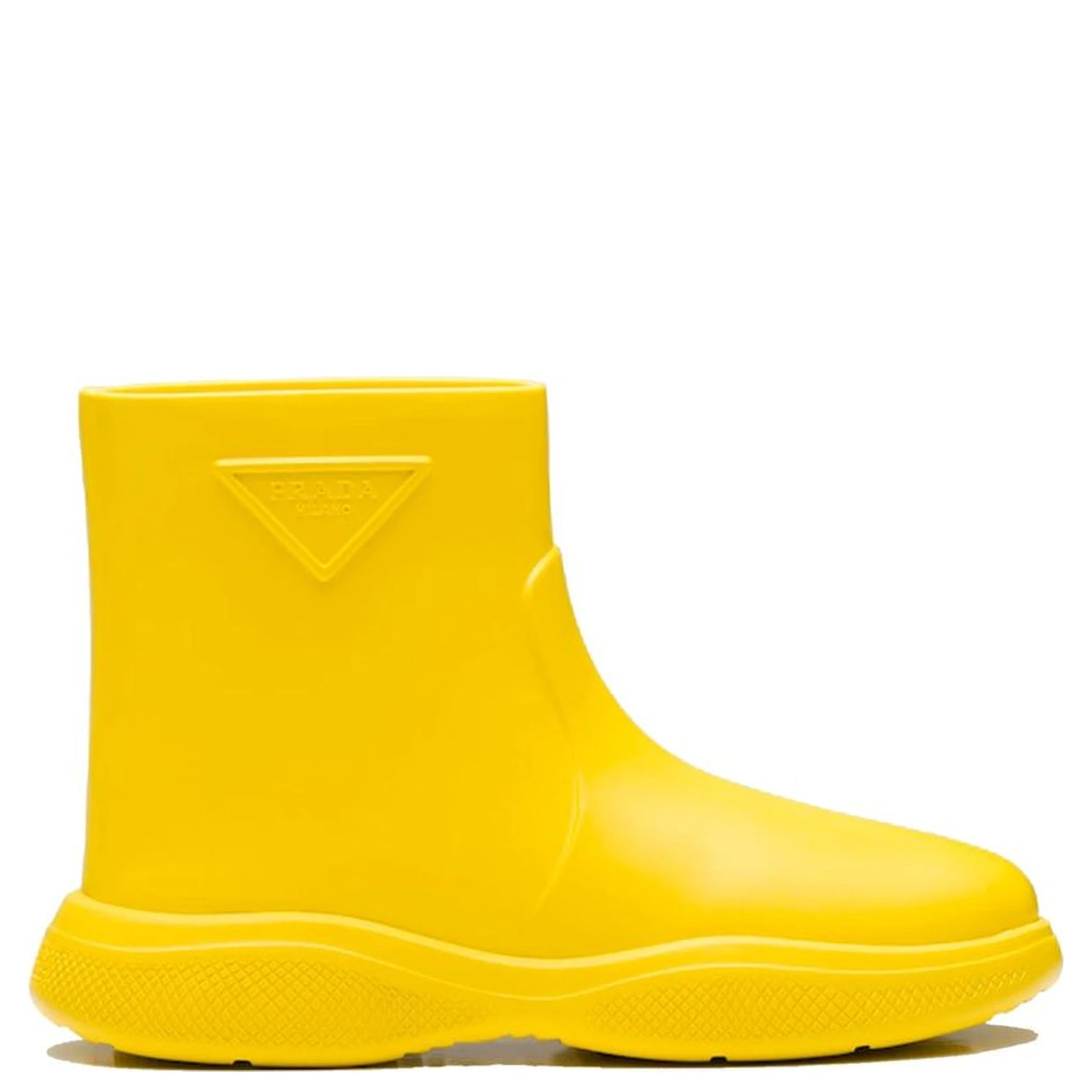 Bicolor Rubber Rain Boots