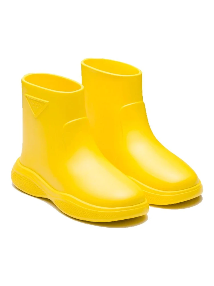 Bicolor Rubber Rain Boots alternative