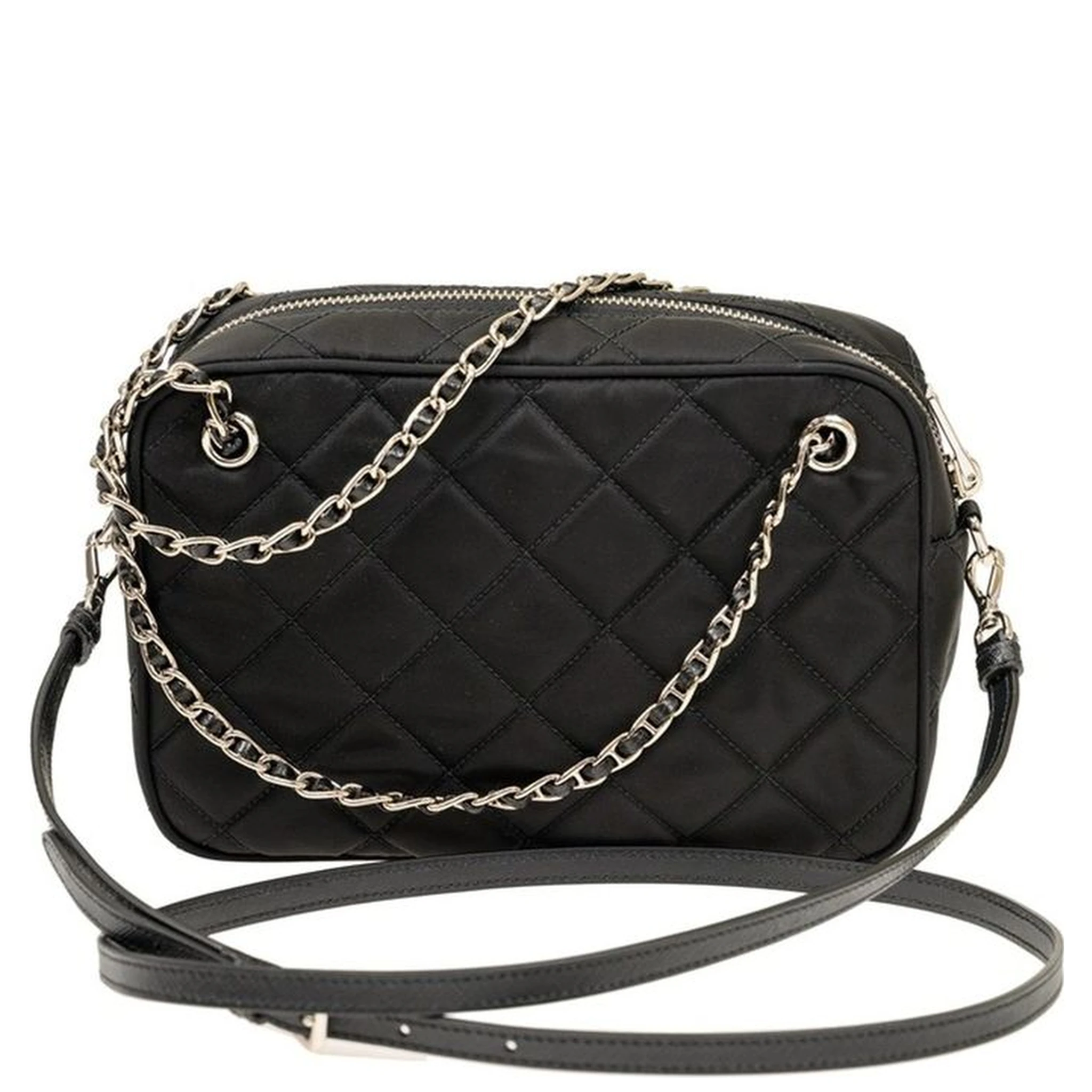 Black Nylon Crossbody Bag
