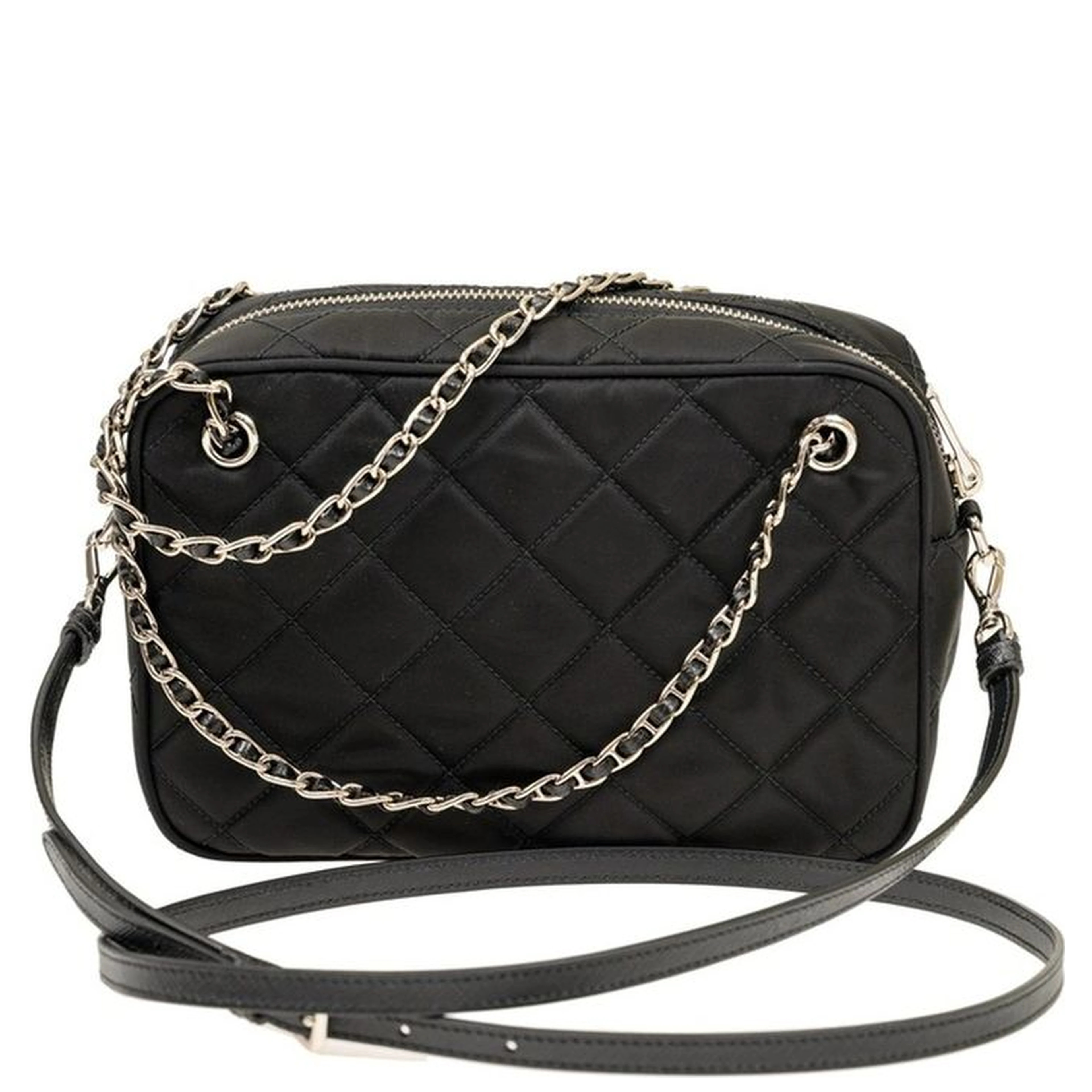 Black Nylon Crossbody Bag