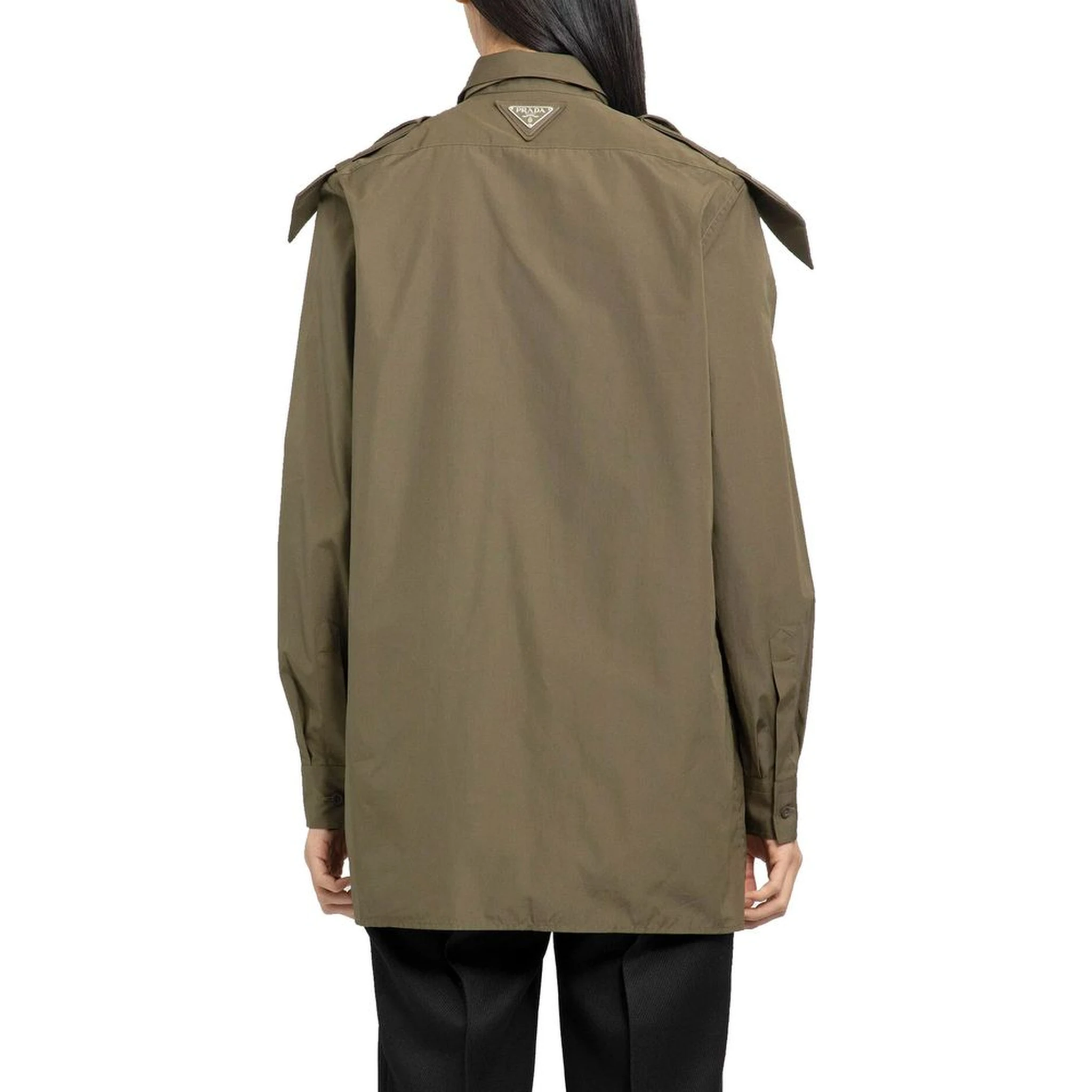Bicolor Cotton Shirt