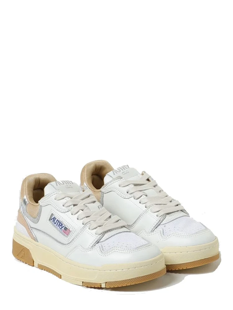 White Leather Low Top Sneakers alternative