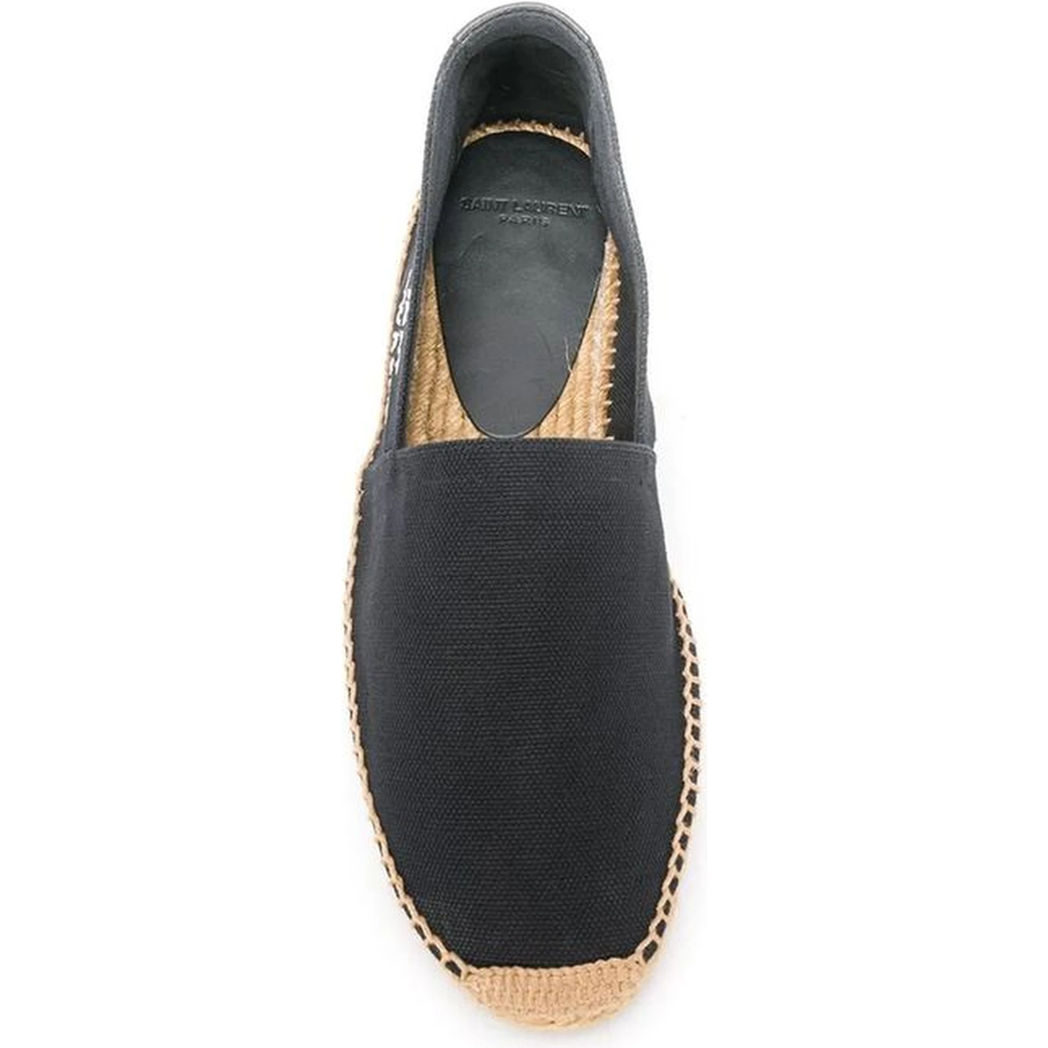 Black Canvas Espadrilles
