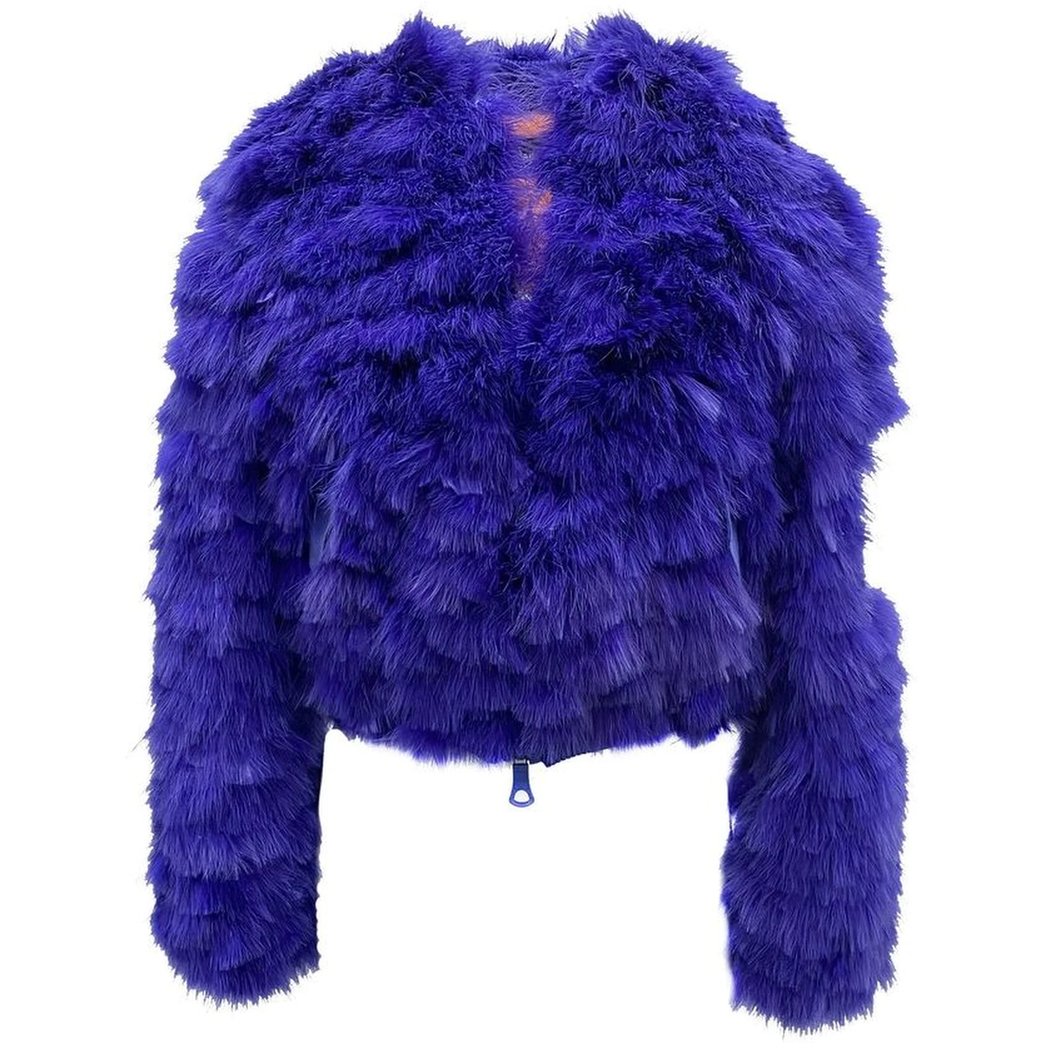 Blue Feather Bomber