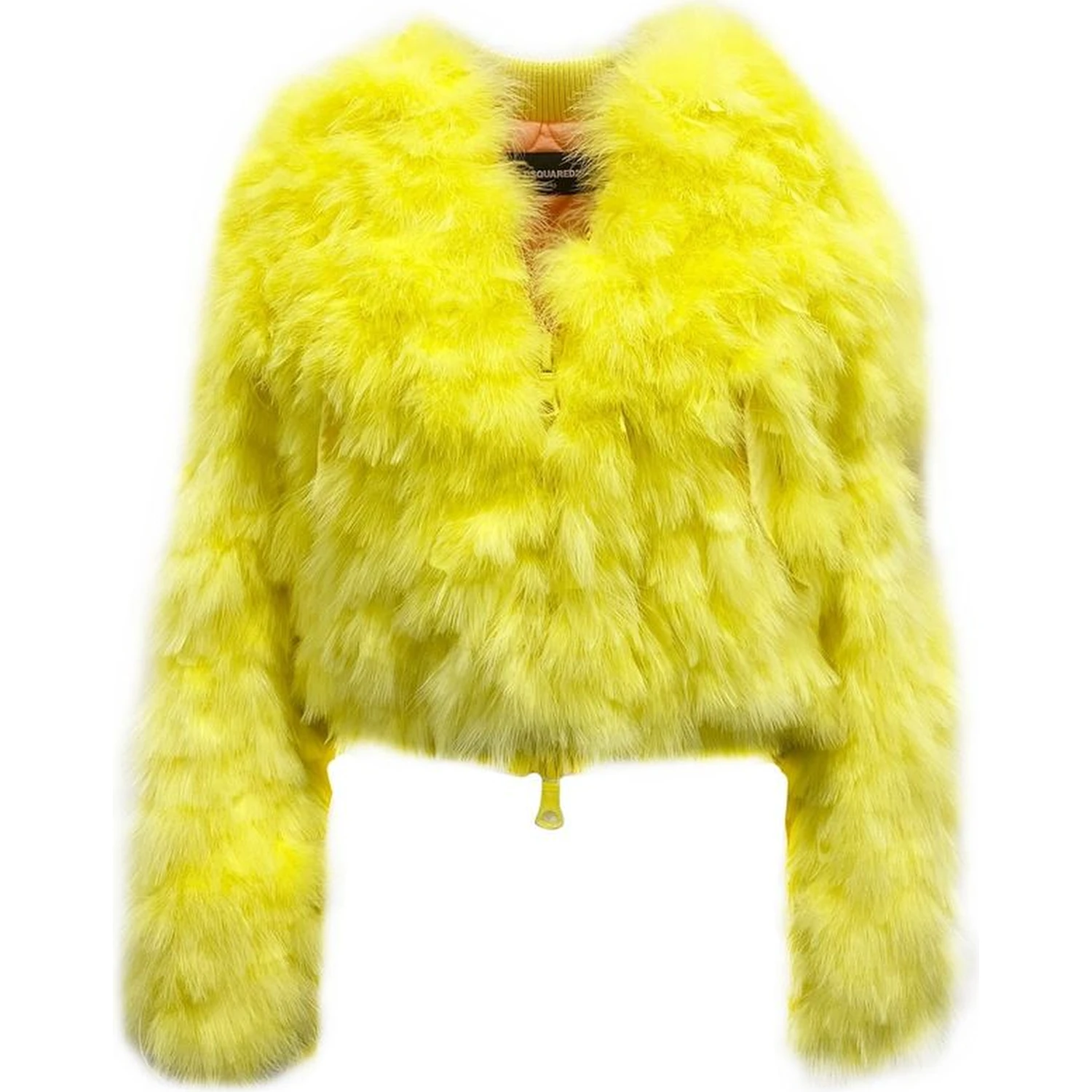 Bicolor Feather Bomber