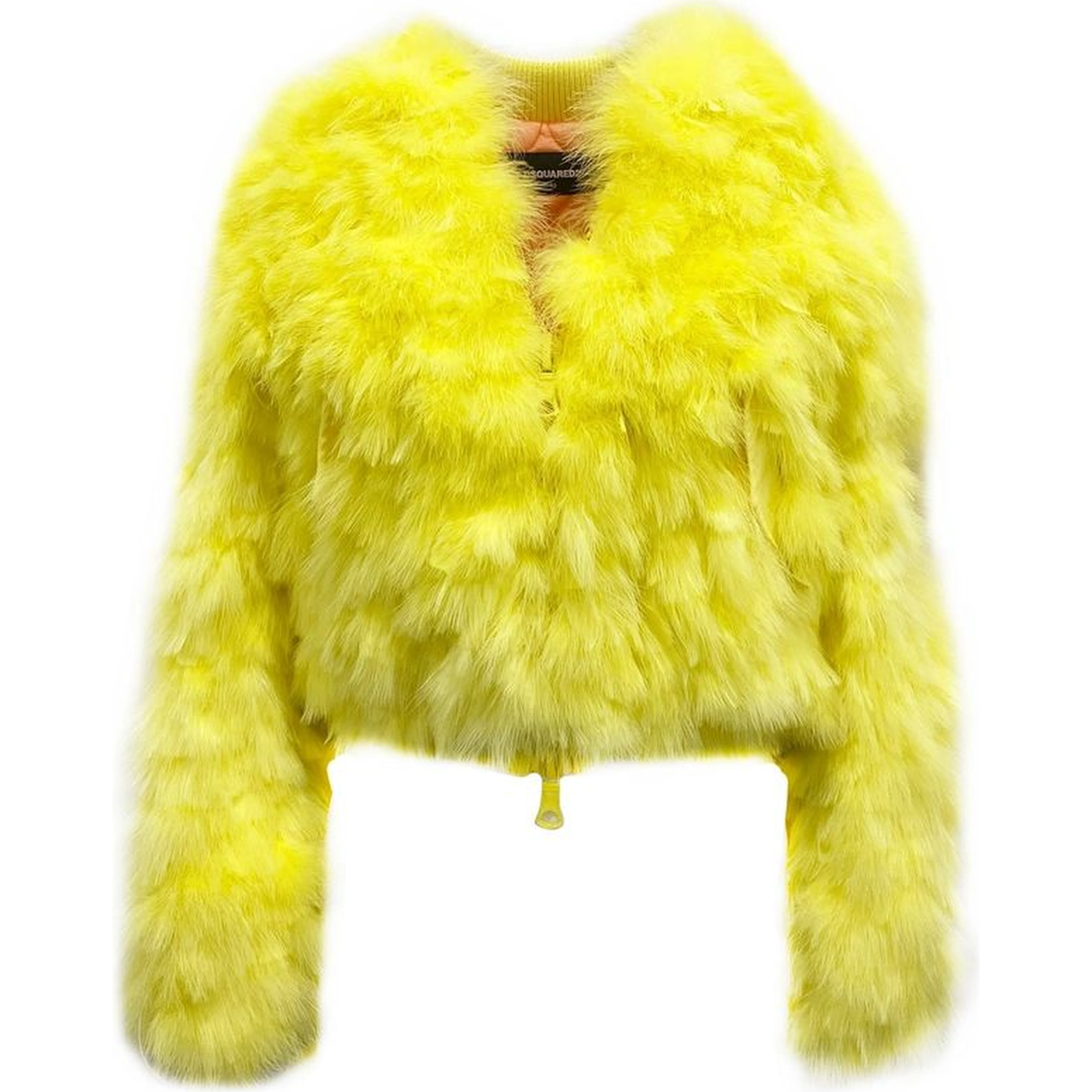 Bicolor Feather Bomber