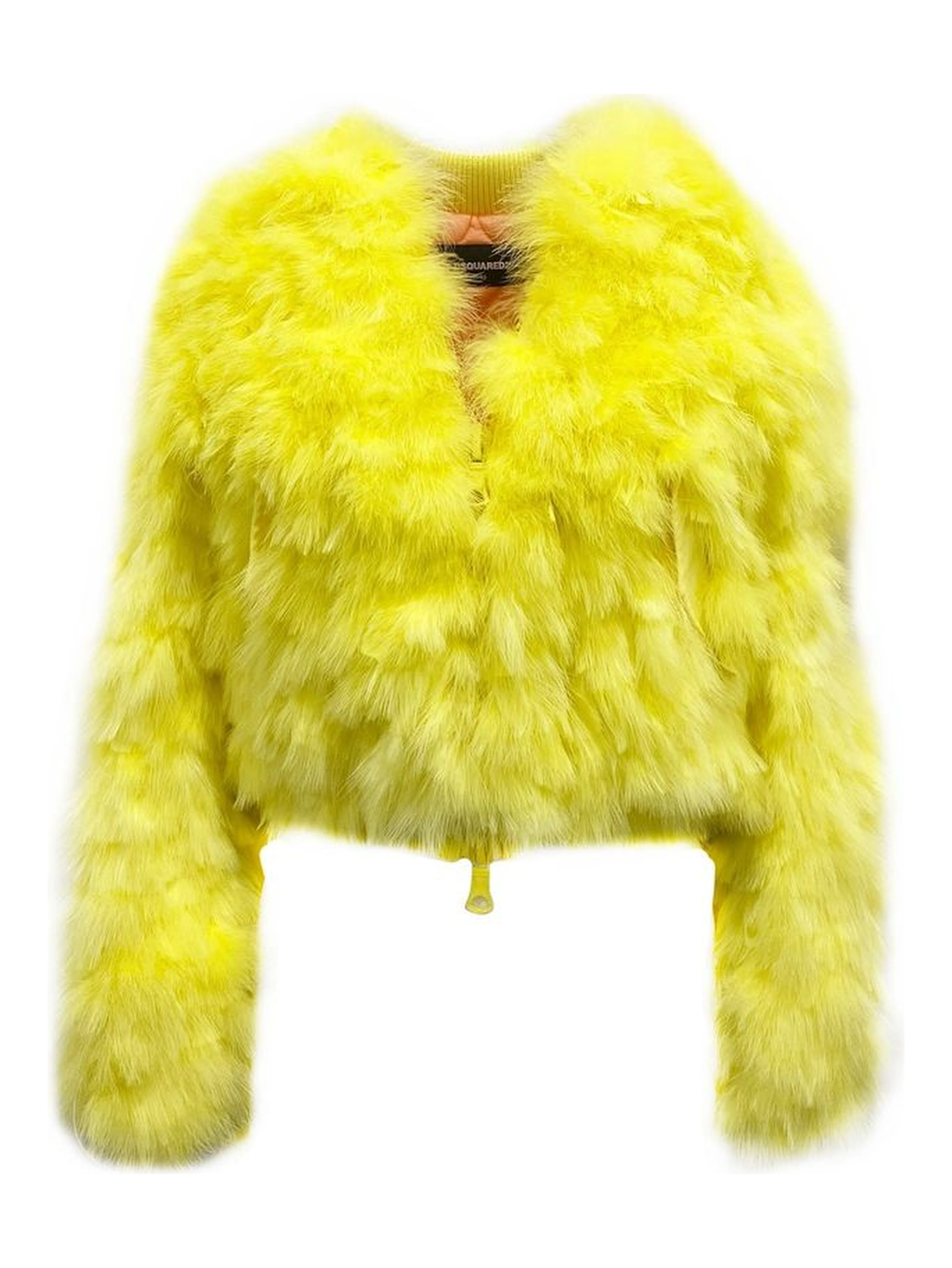 Bicolor Feather Bomber