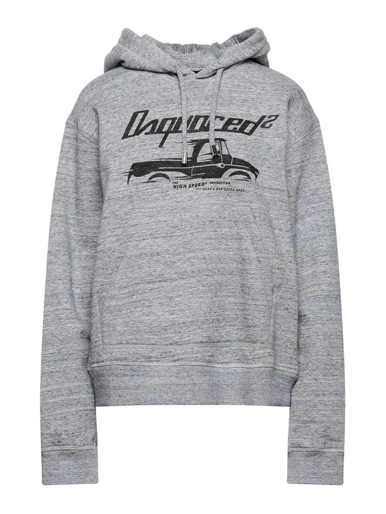 Gray Cotton Sweatshirt
