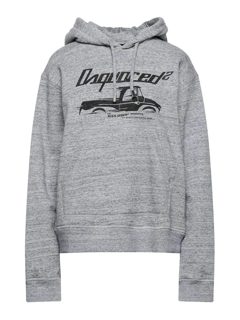 Gray Cotton Sweatshirt