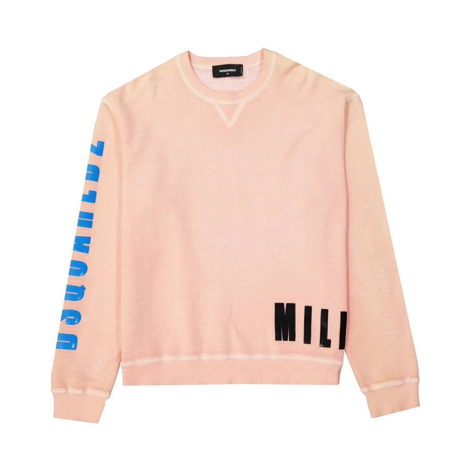Orange Cotton Sweatshirt