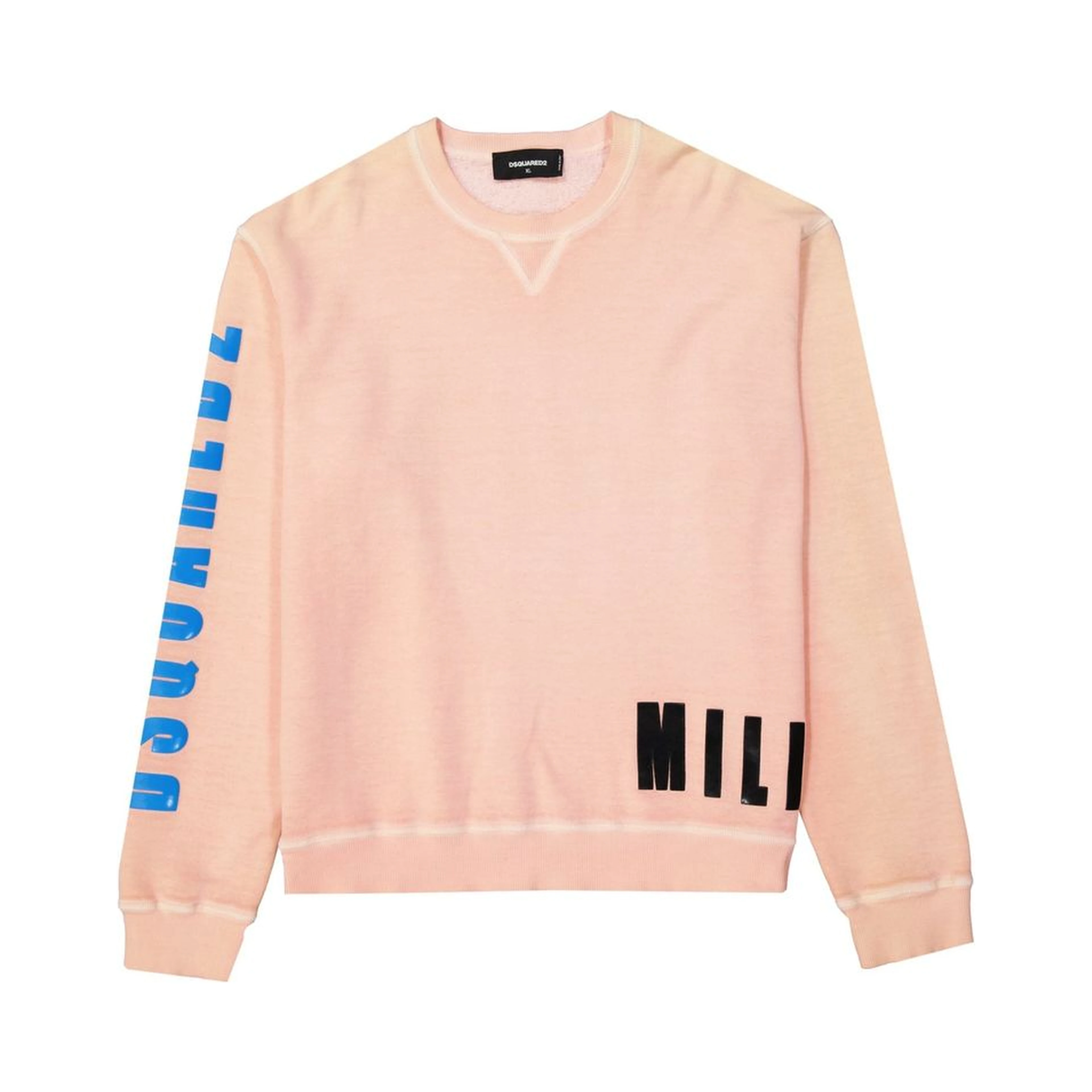 Orange Cotton Sweatshirt