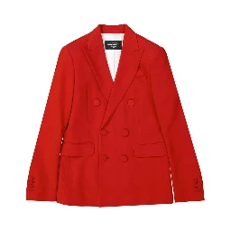 Multicolor Viscose Coat