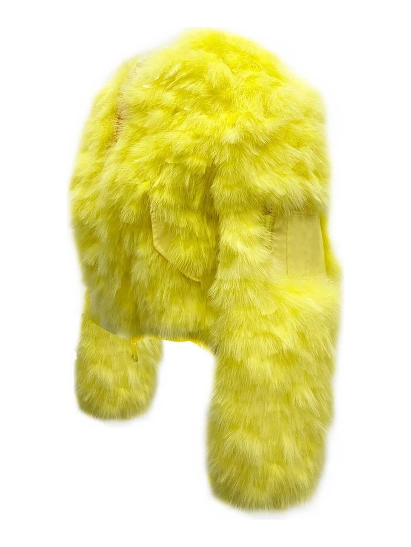 Bicolor Feather Bomber