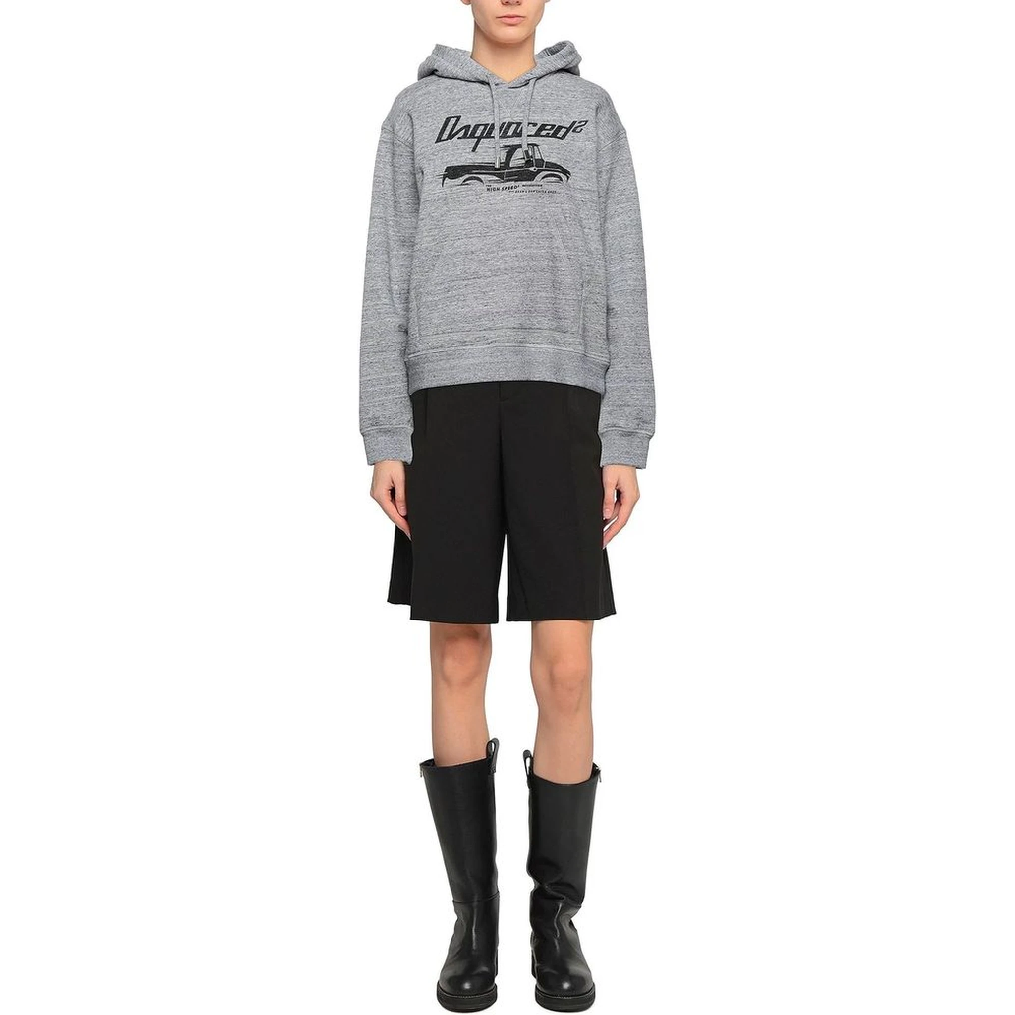 Gray Cotton Sweatshirt