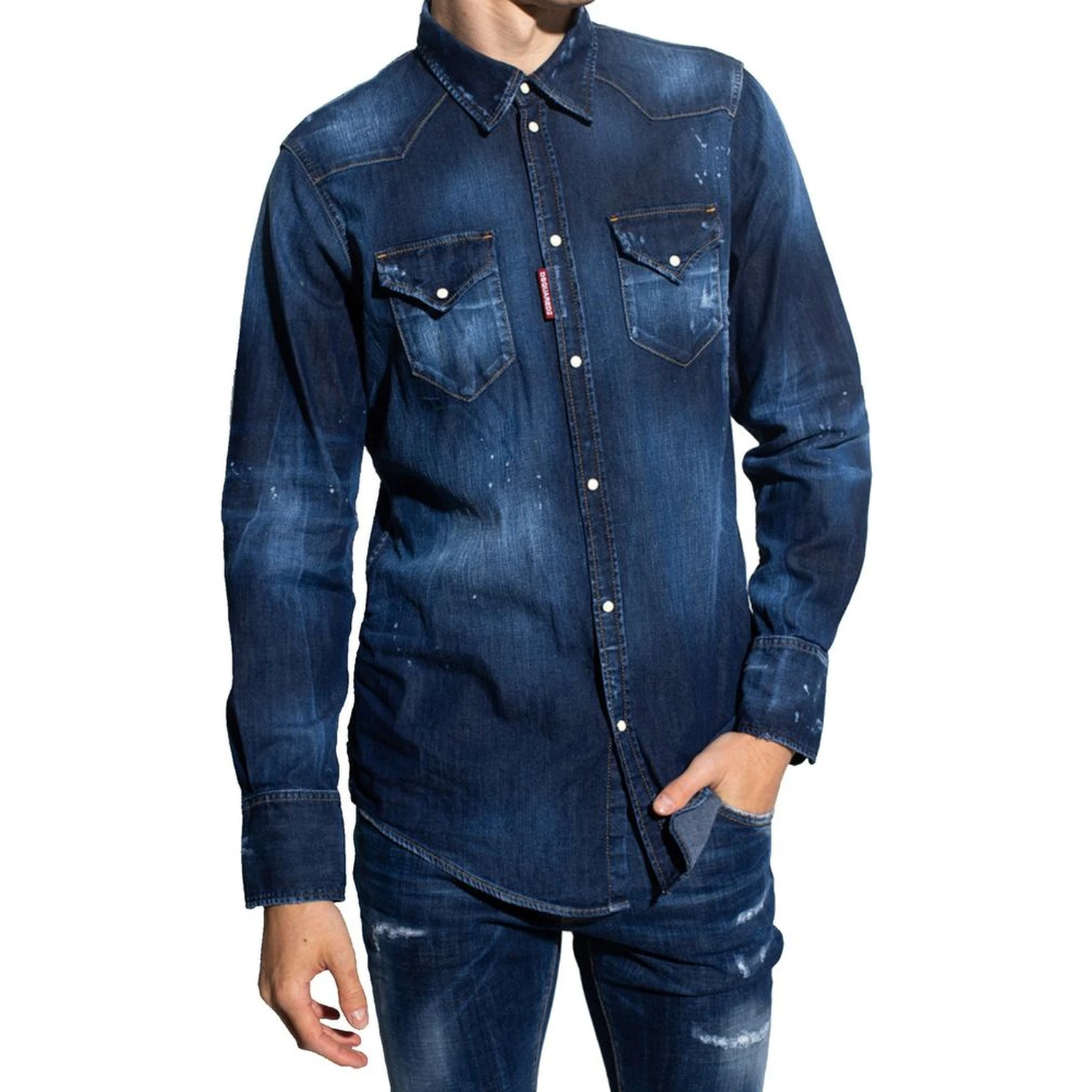 Blue Denim Shirt