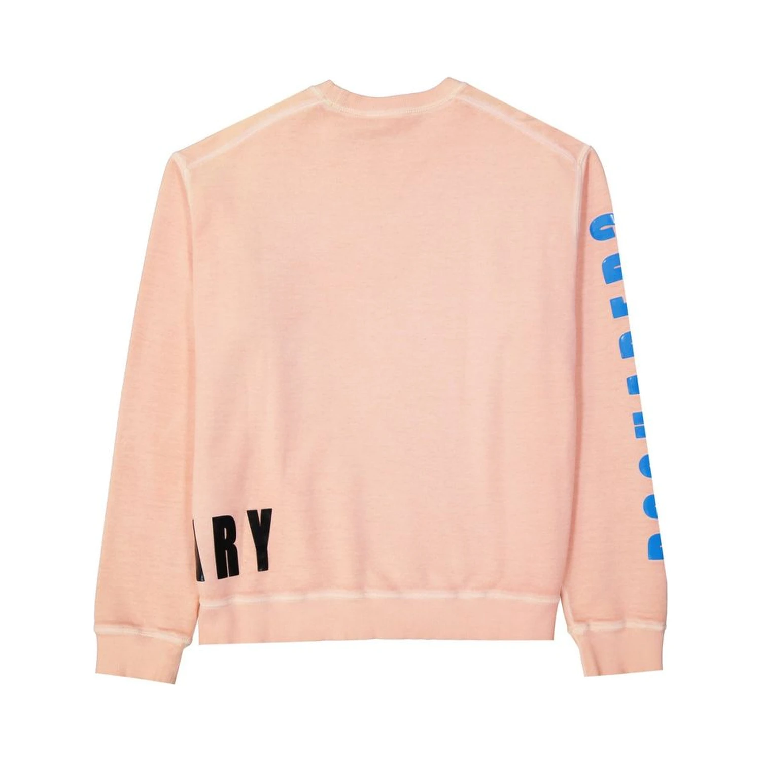 Orange Cotton Sweatshirt