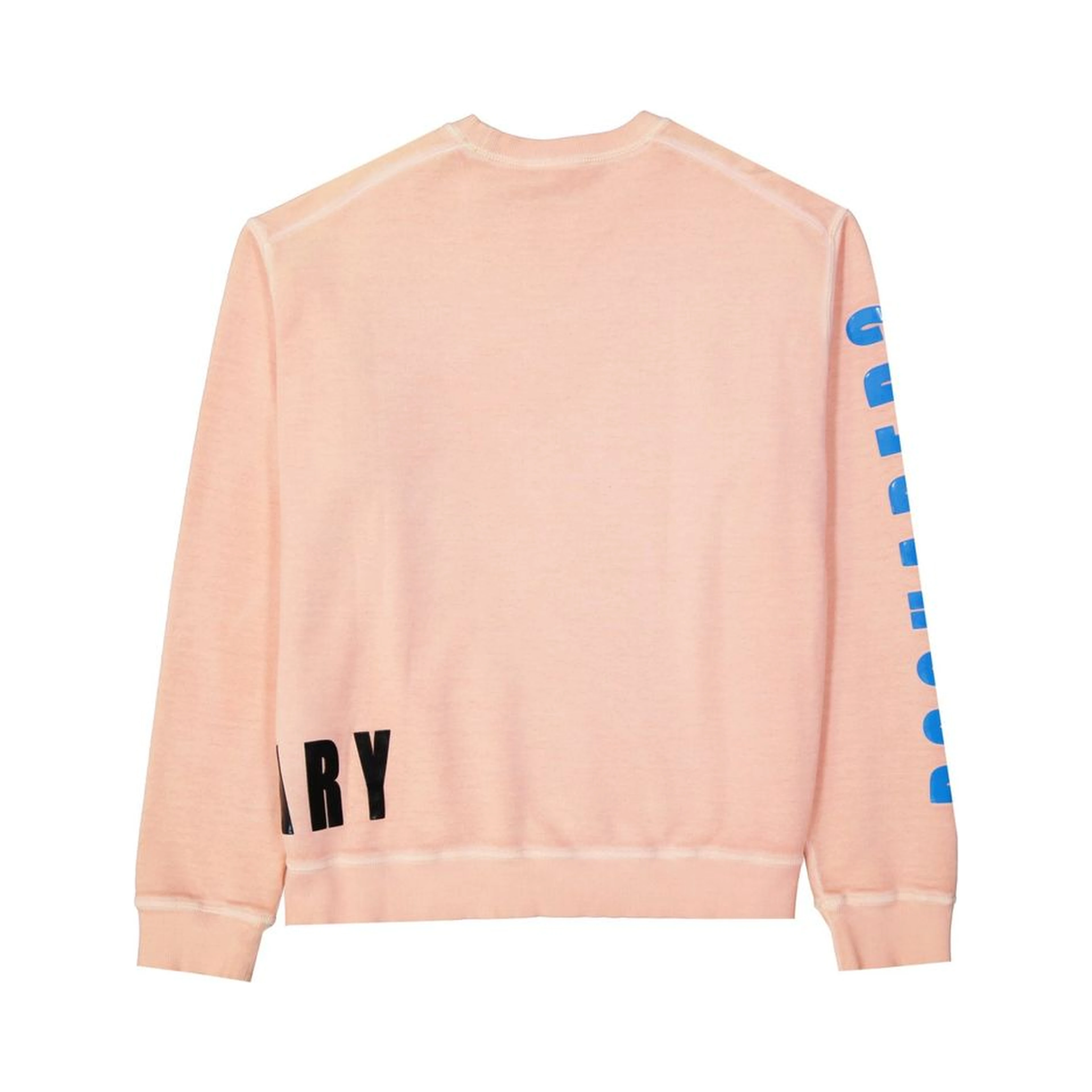 Orange Cotton Sweatshirt