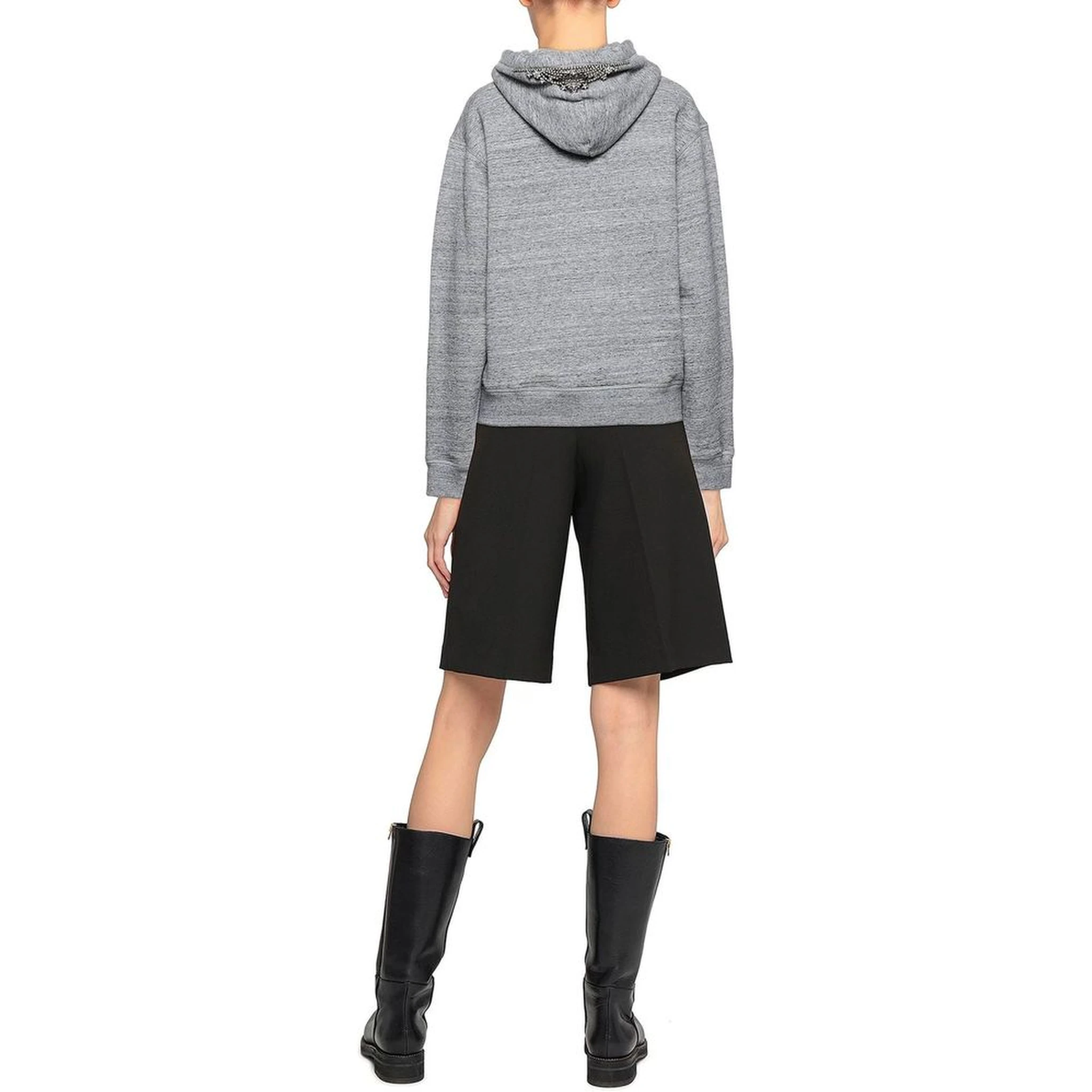 Gray Cotton Sweatshirt
