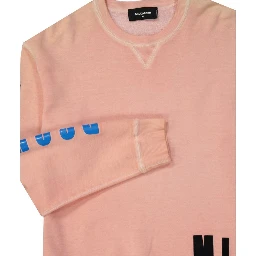 Orange Cotton Sweatshirt