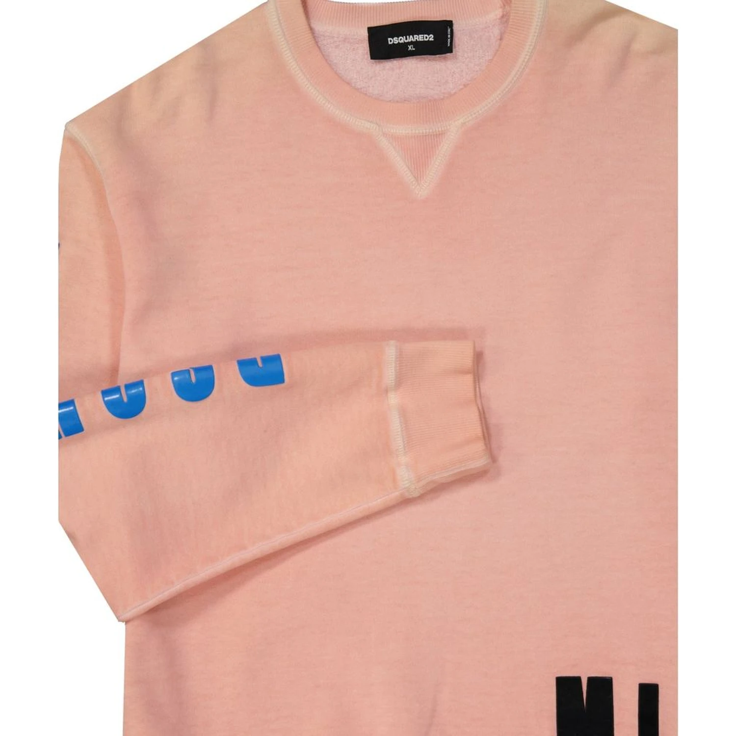 Orange Cotton Sweatshirt