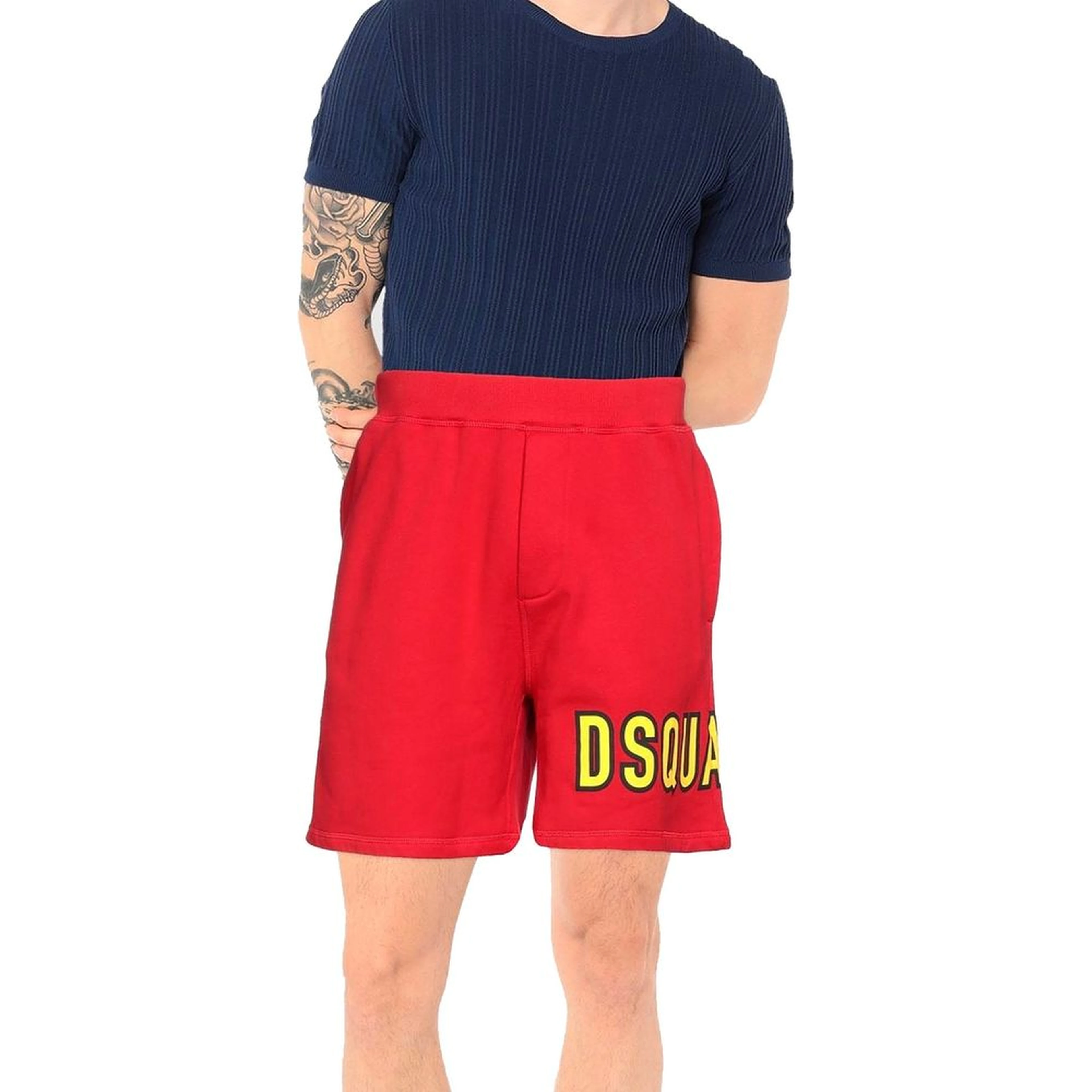 Multicolor Cotton Shorts
