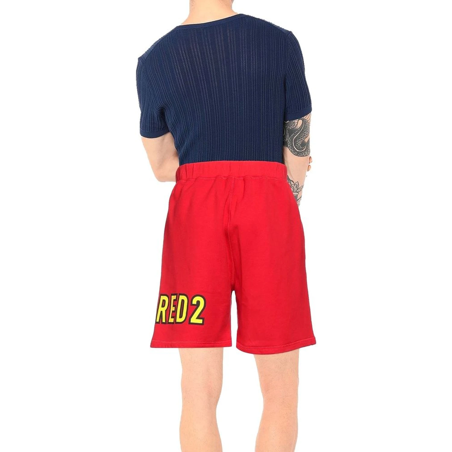 Multicolor Cotton Shorts
