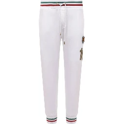 White Cotton Joggers (Workout Pants)