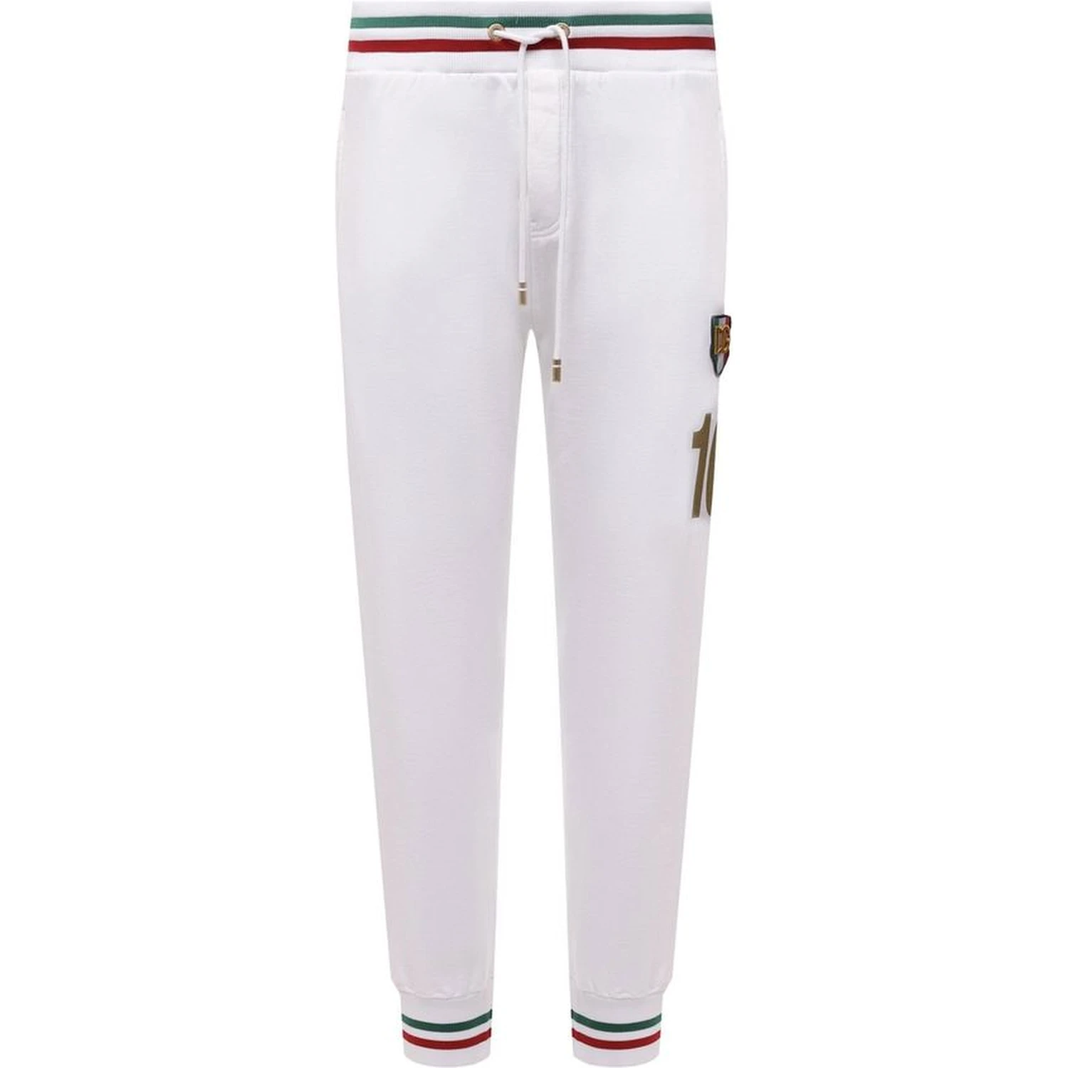 White Cotton Joggers (Workout Pants)