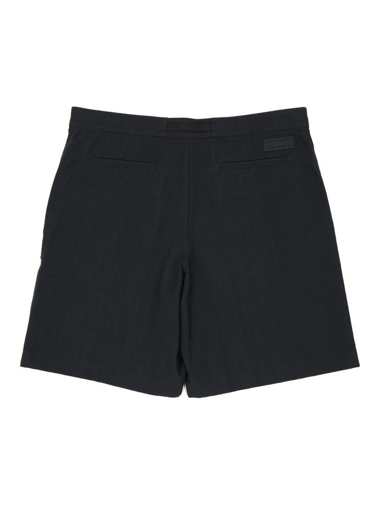 Black Cotton Bermuda Shorts alternative