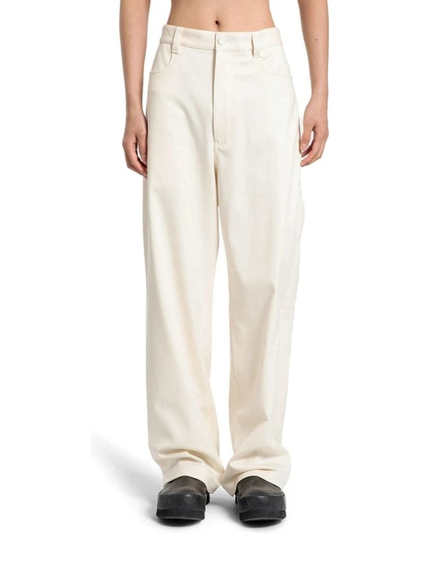 White Cashmere Chino Pants