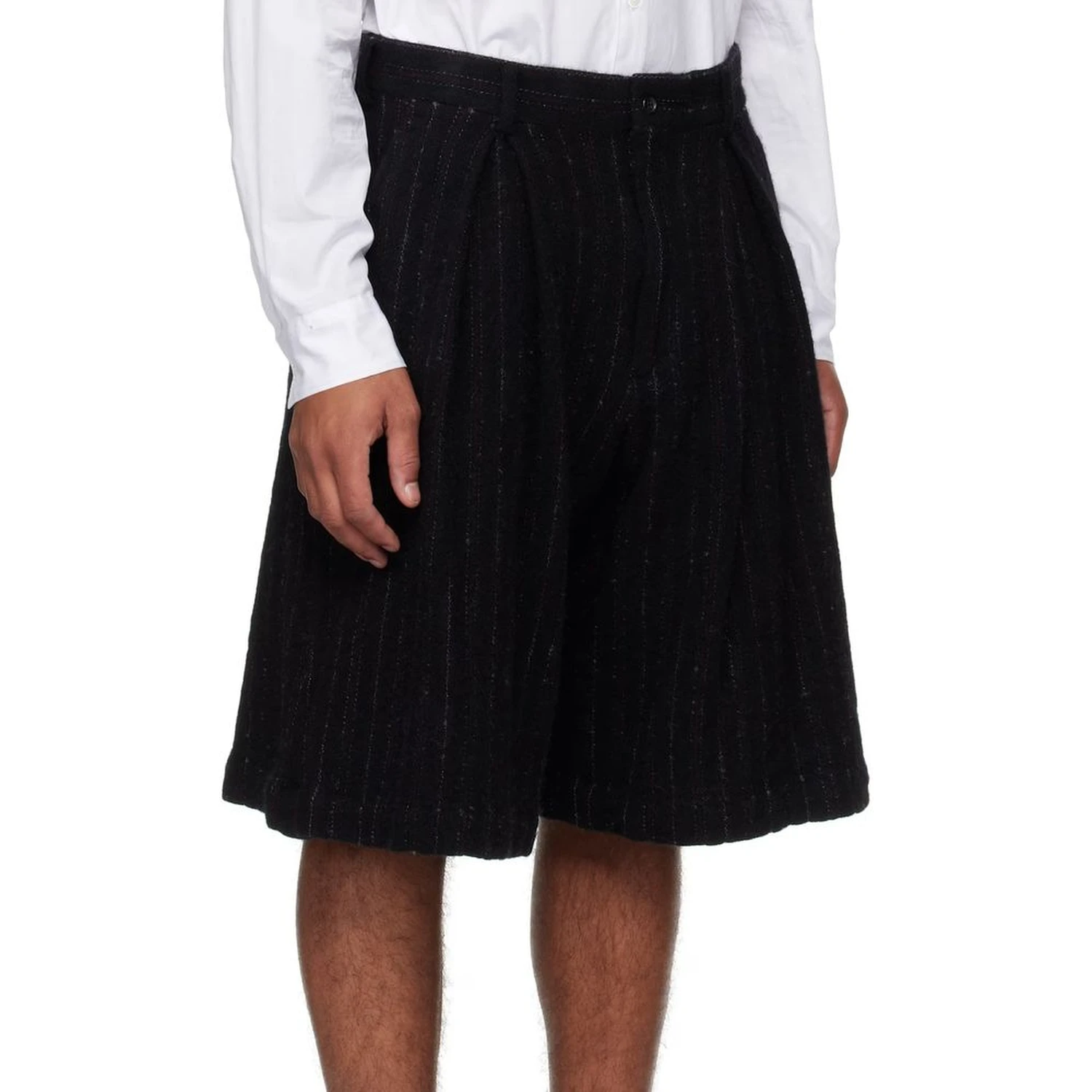 Black Nylon Knee Length