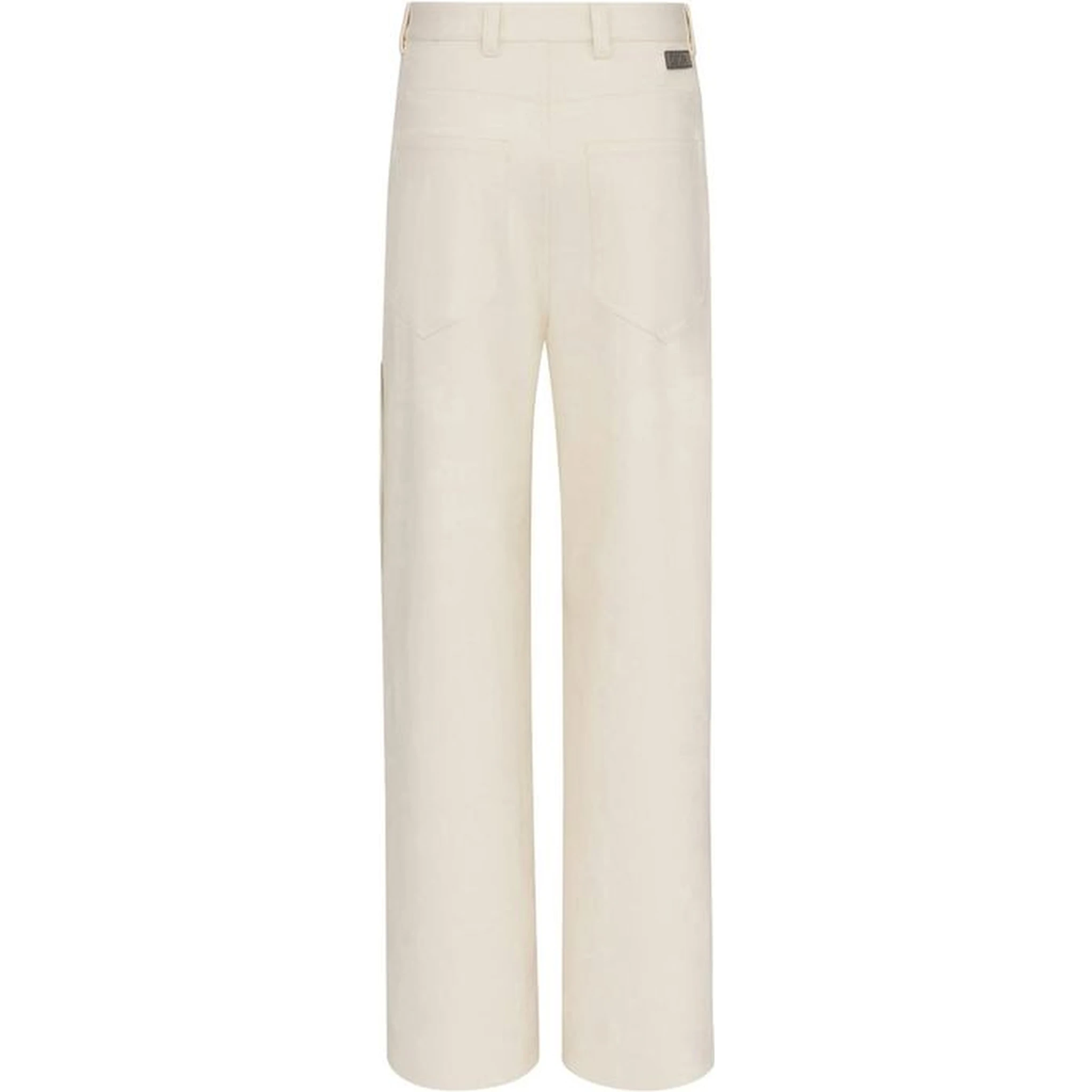 White Cashmere Chino Pants