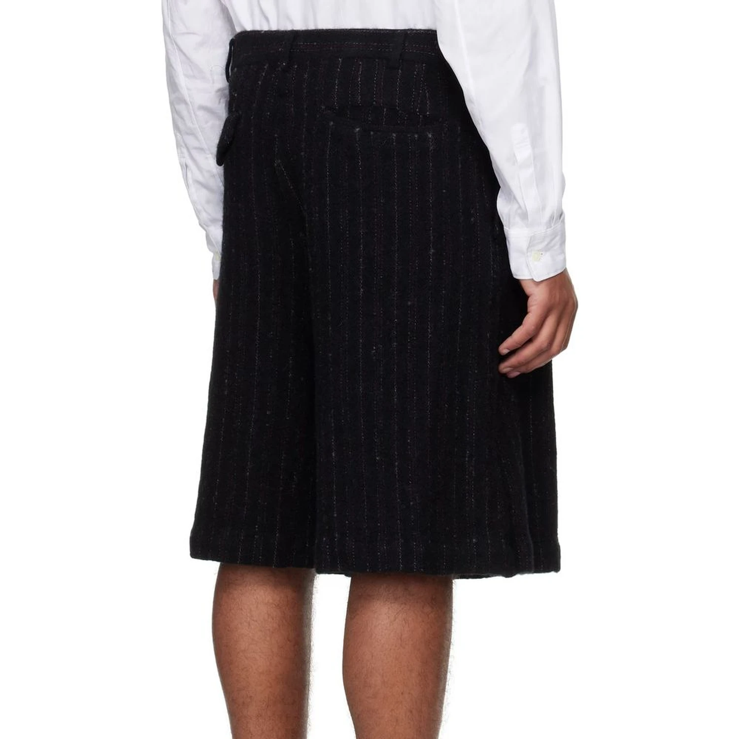 Black Nylon Knee Length