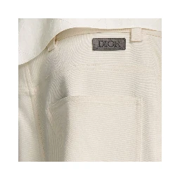 White Cashmere Chino Pants