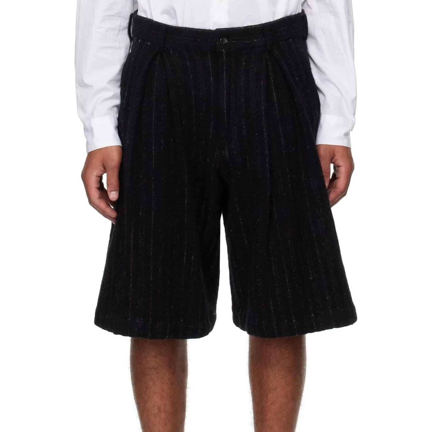 Black Nylon Knee Length