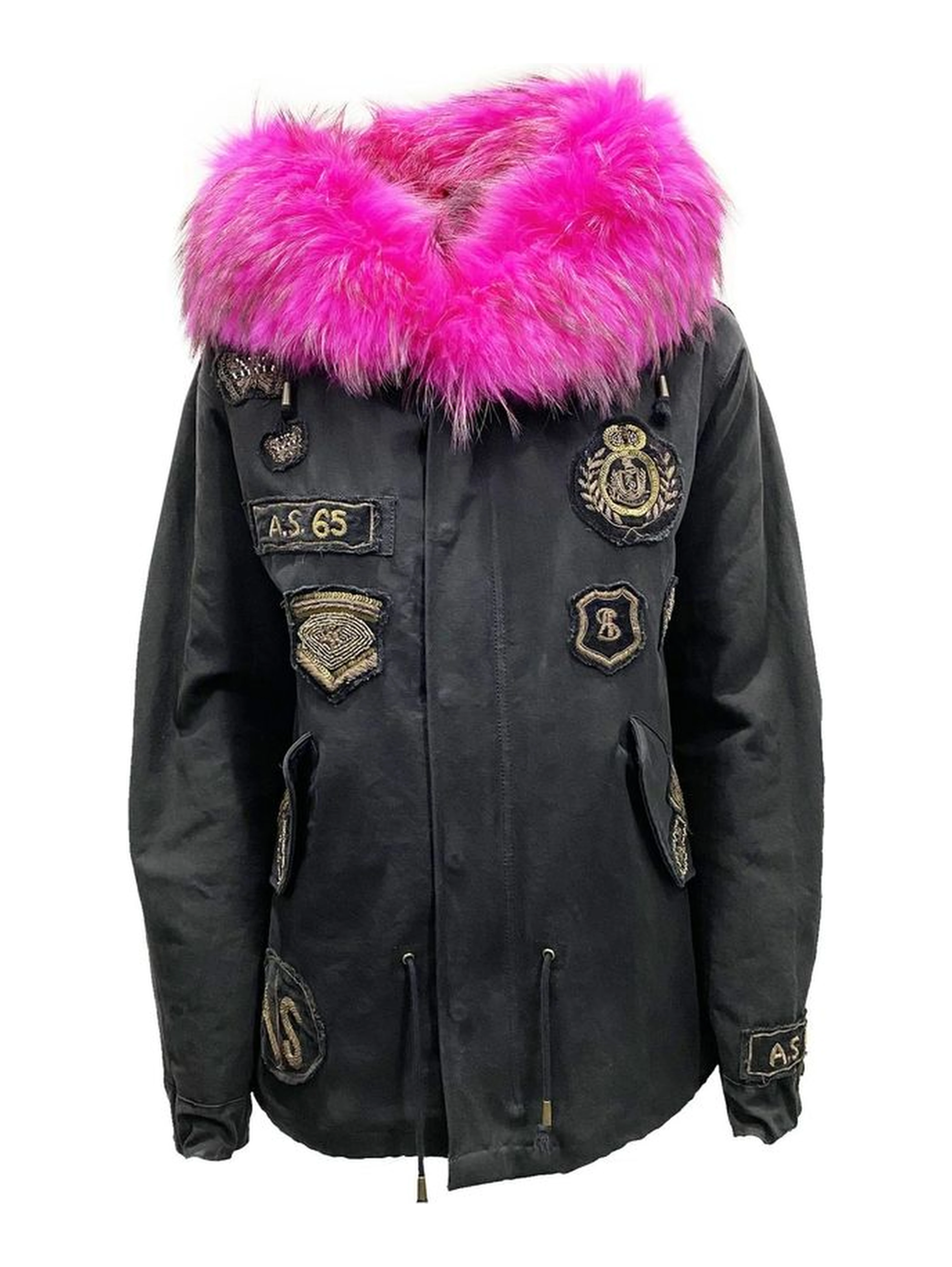 Black Cotton Parka