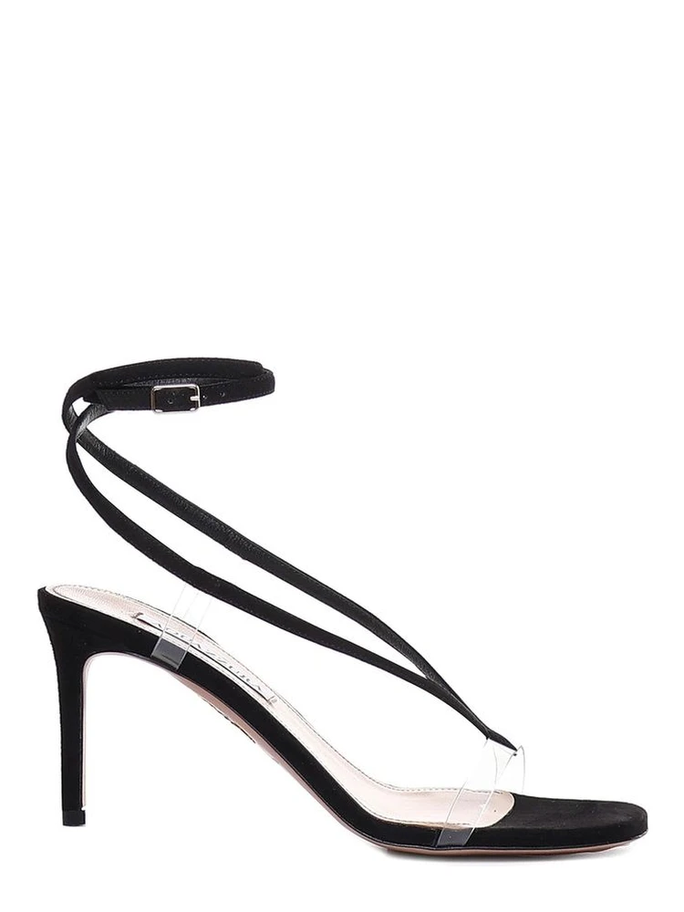 Black Calfskin High Heel Pumps