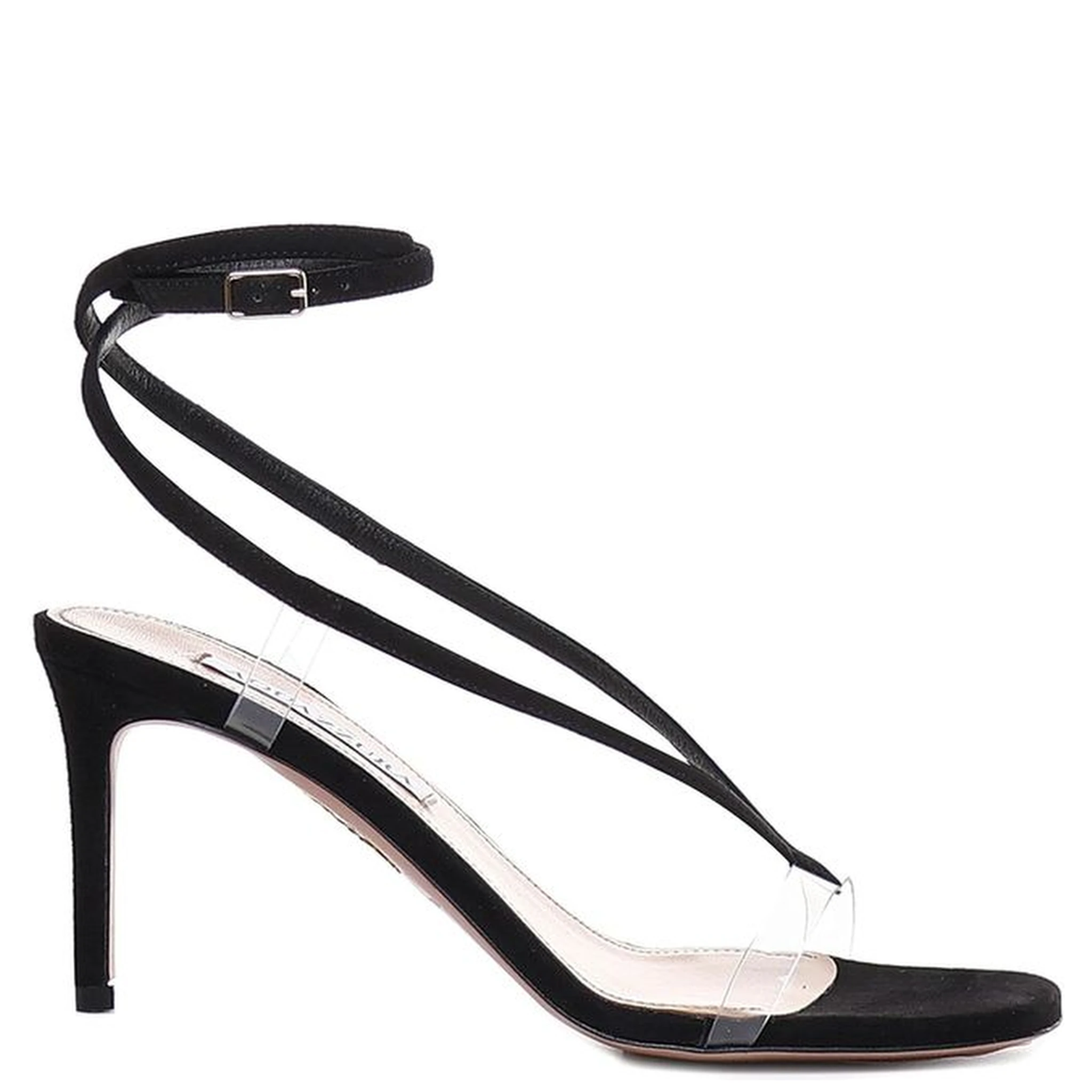 Black Calfskin High Heel Pumps