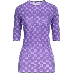 Multicolor Elastane T-Shirt