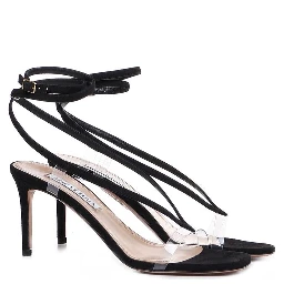 Black Calfskin High Heel Pumps