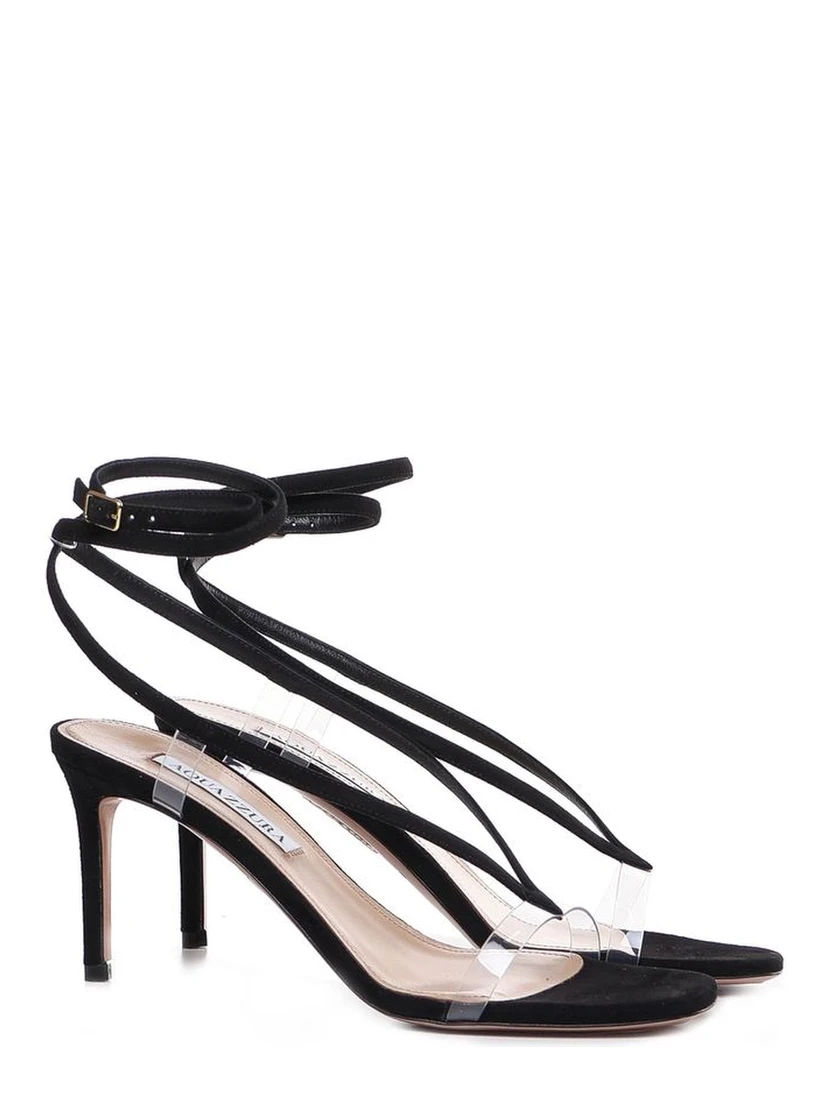 Black Calfskin High Heel Pumps