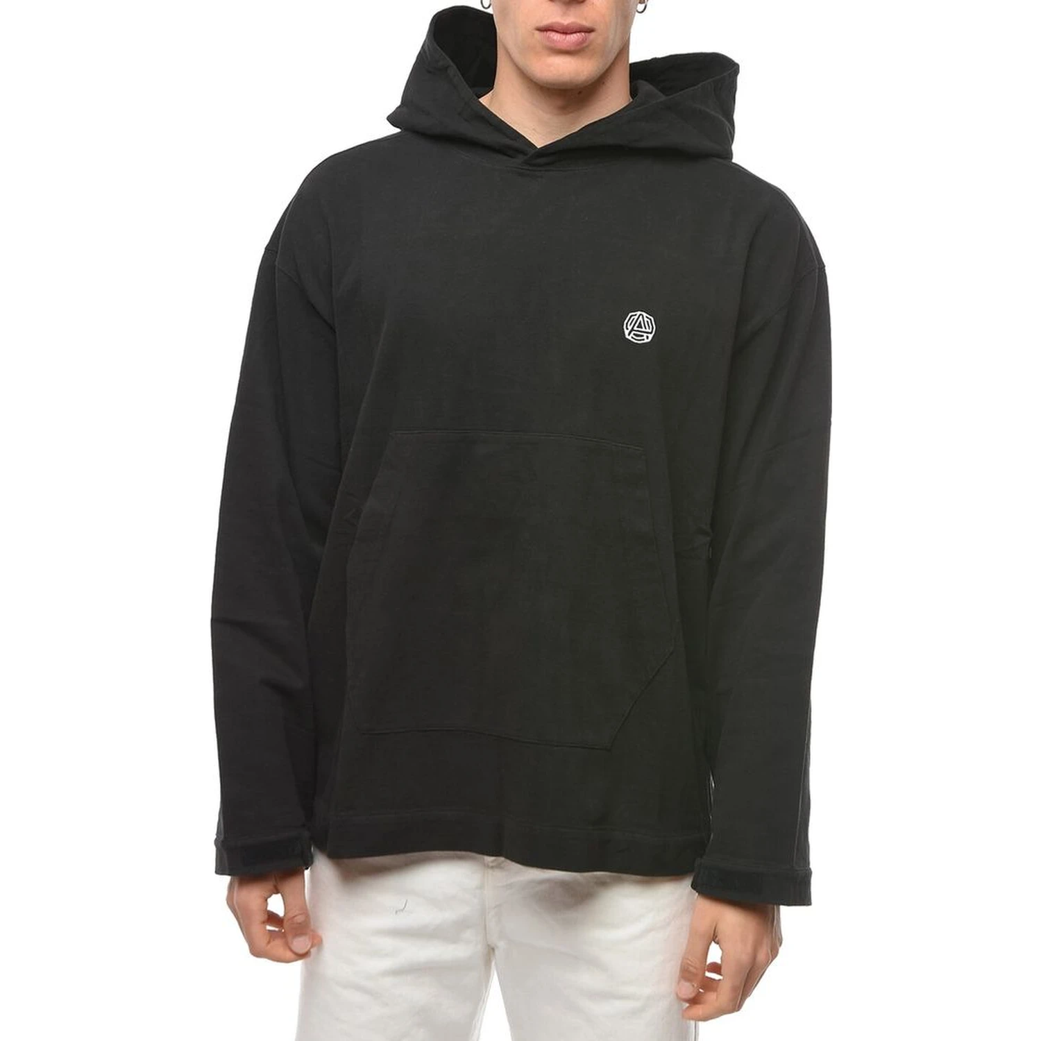 Black Cotton Sweatshirt