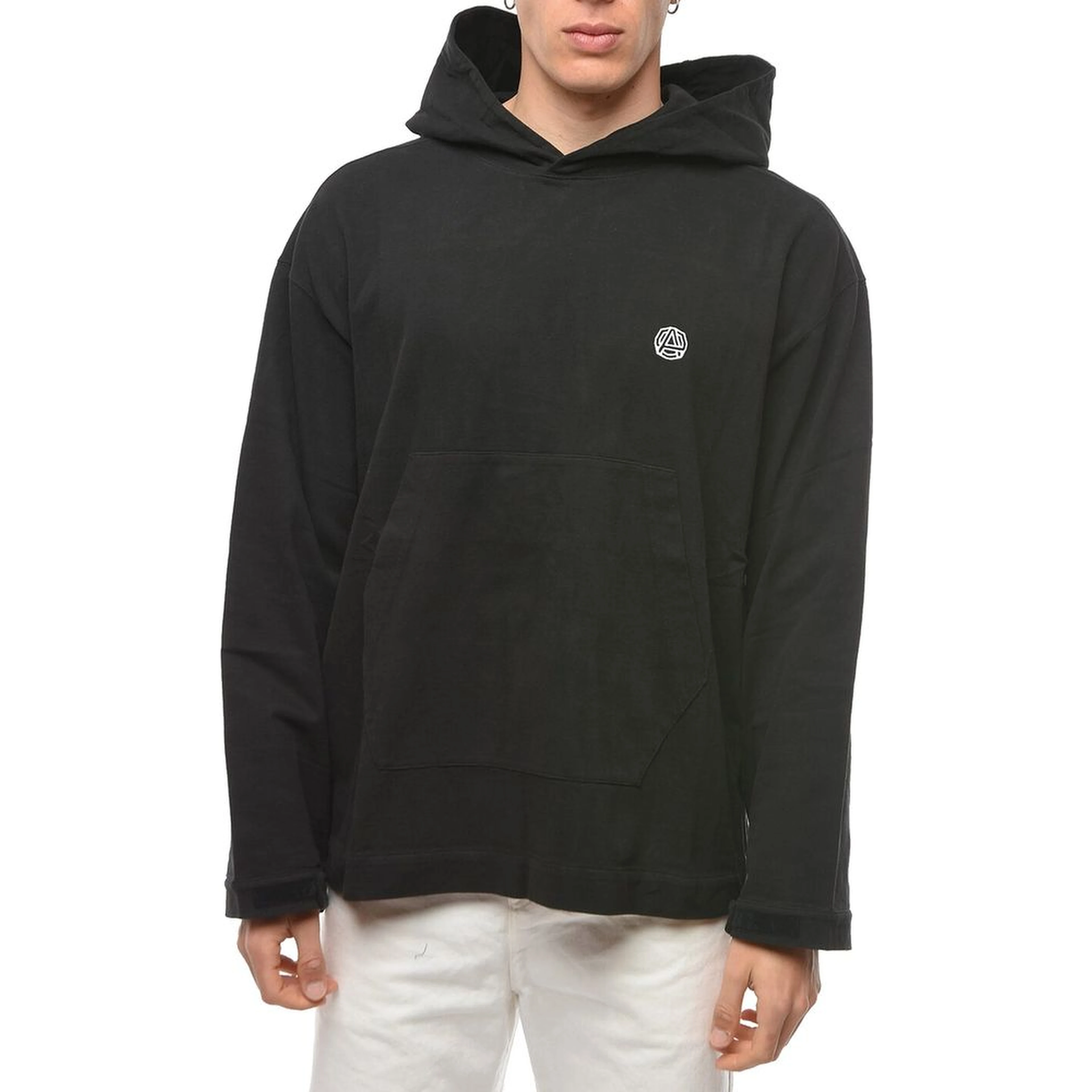 Black Cotton Sweatshirt