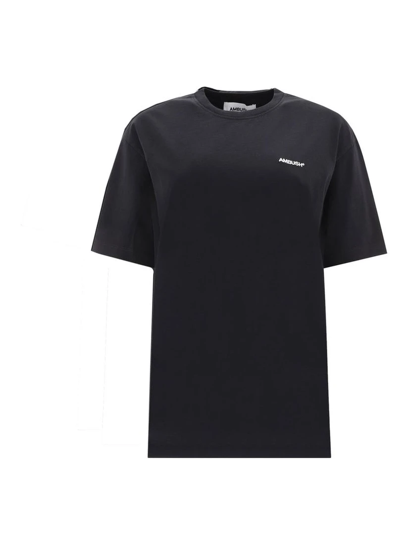 Black Cotton T-Shirt