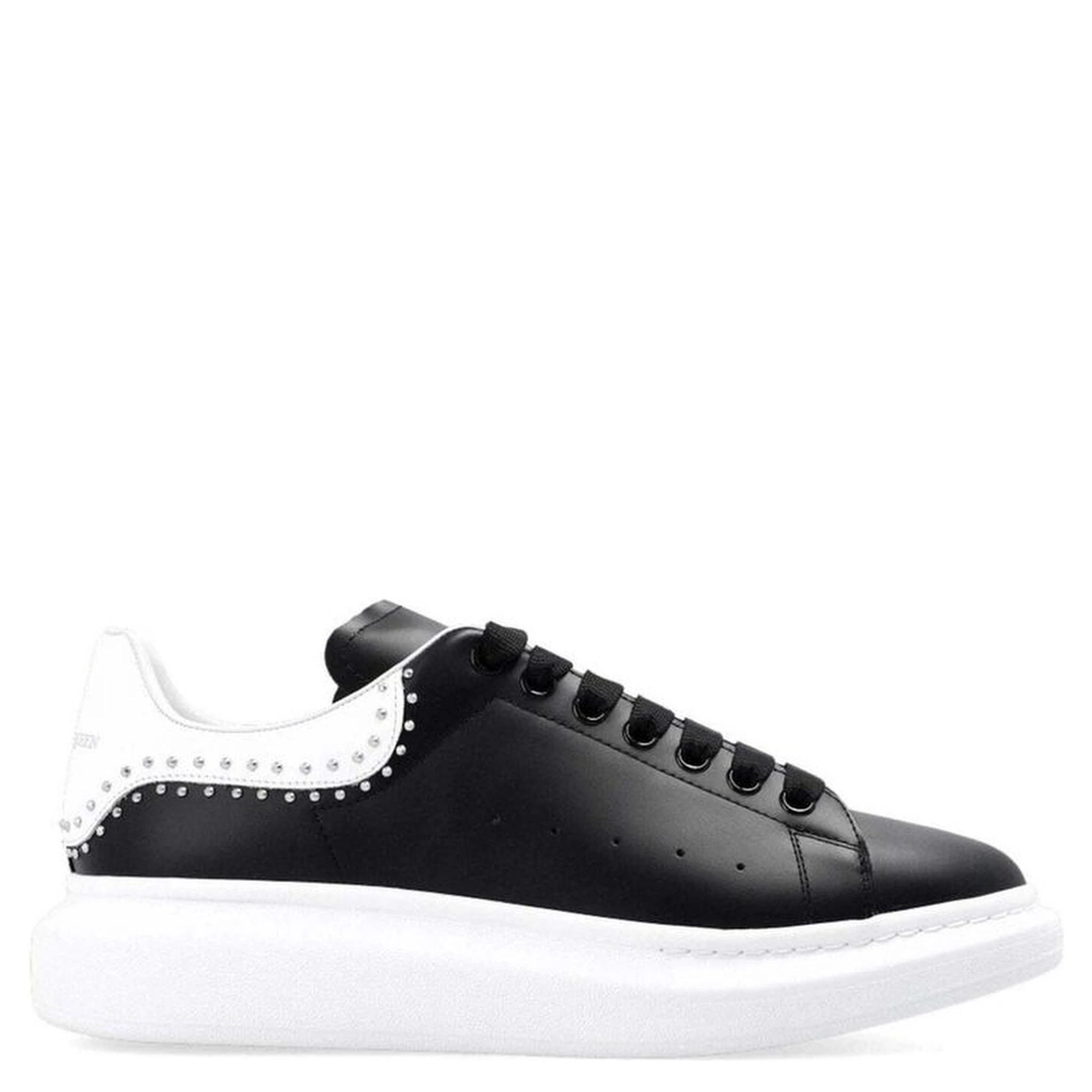 Black Calfskin Chunky Sneakers