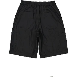 Black Cotton Shorts